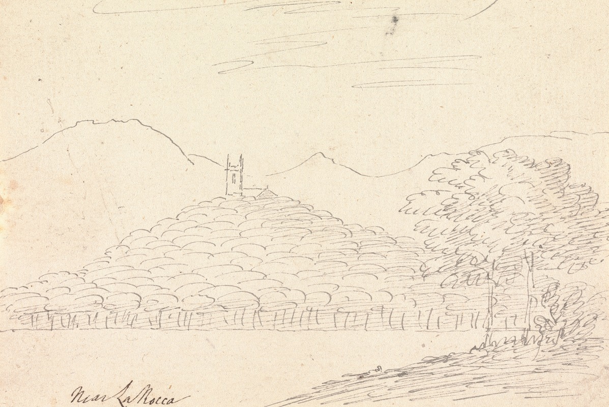 Near La Rocca by Генри Свинберн — digital art print download