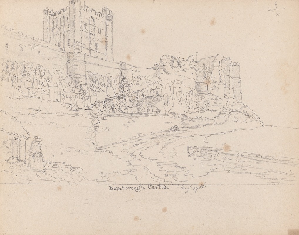 Bamburgh Castle, Northumberland — Джеймс Мур