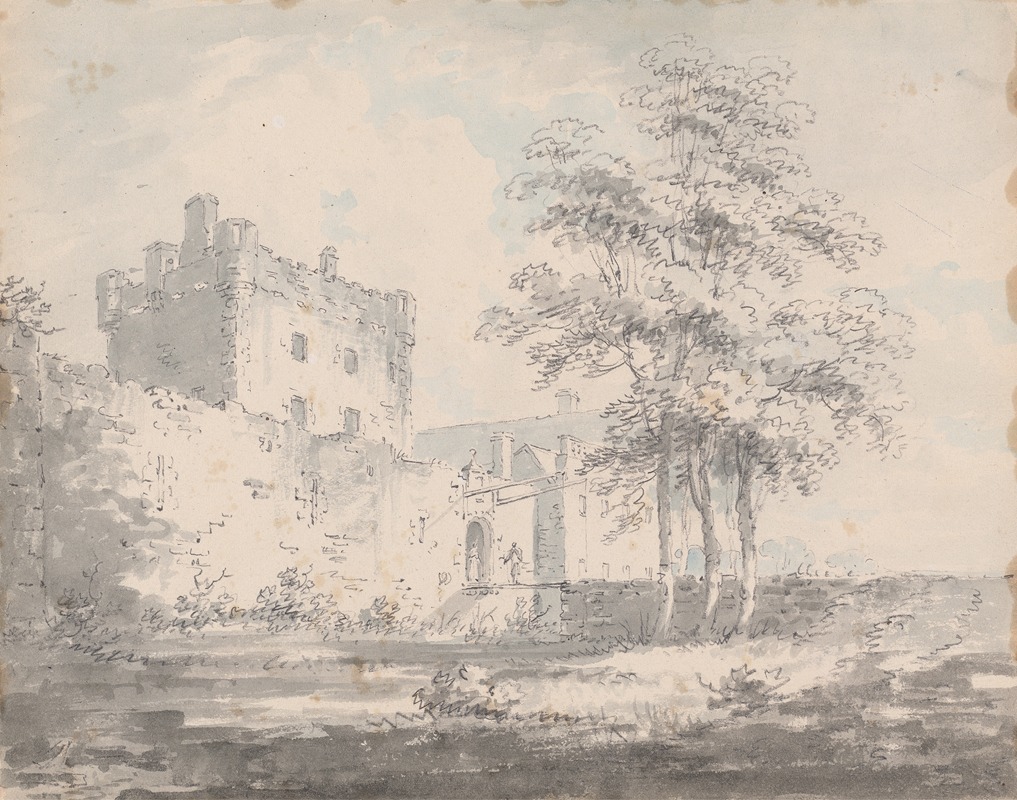 Cawdor Castle, Scotland by Джеймс Мур, 1792 — digital art print download