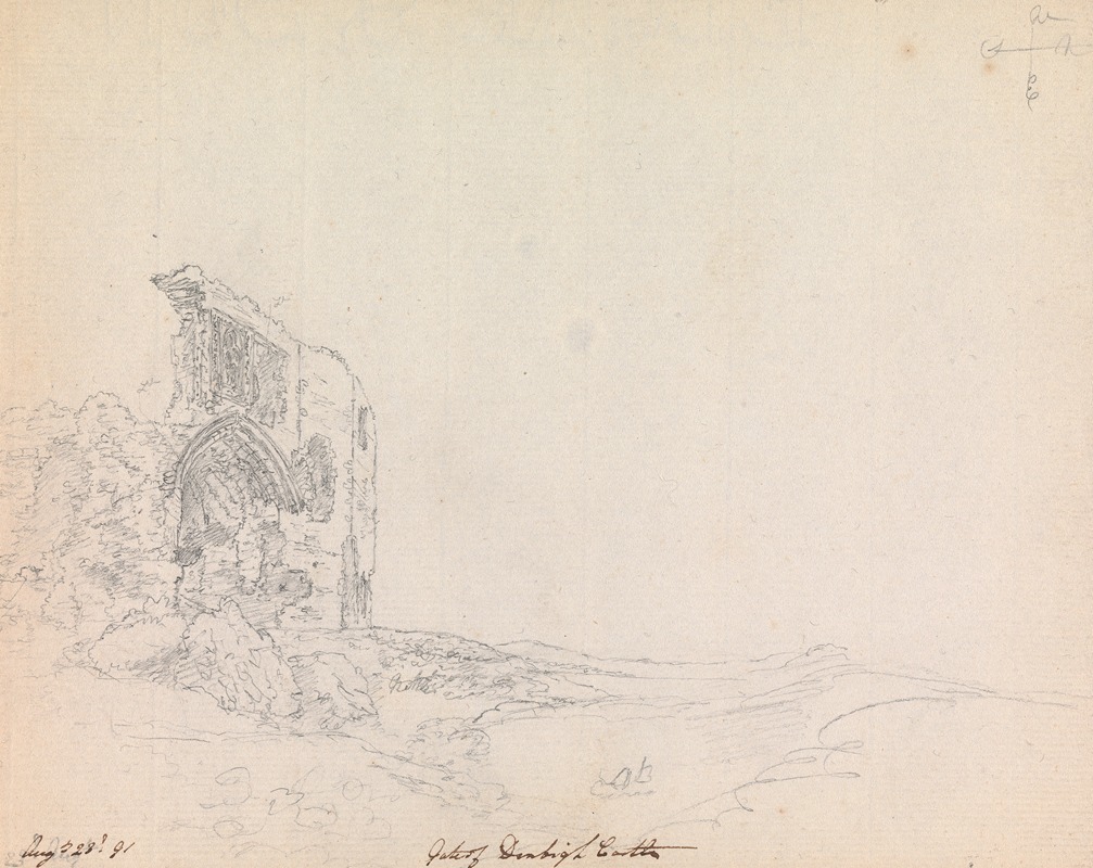 Gate of Denbigh Castle, Wales — James Moore