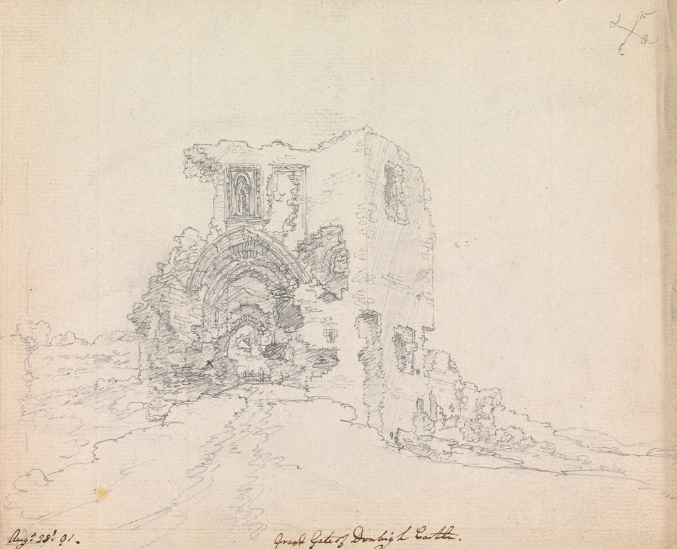 Grand Gate of Denbigh Castle — James Moore