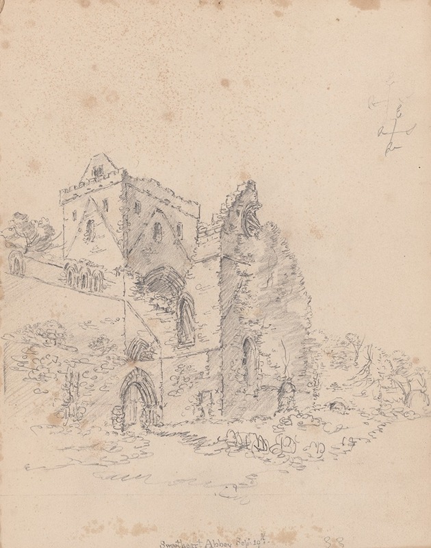 Sweetheart Abbey, Scotland. — James Moore