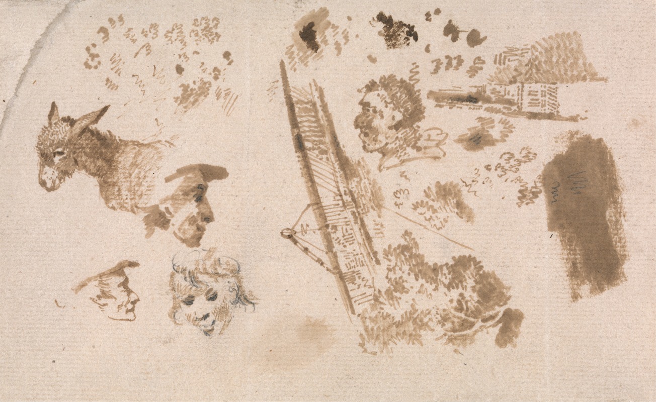 A Sheet of Slight Sketches — Джеймс Уорд