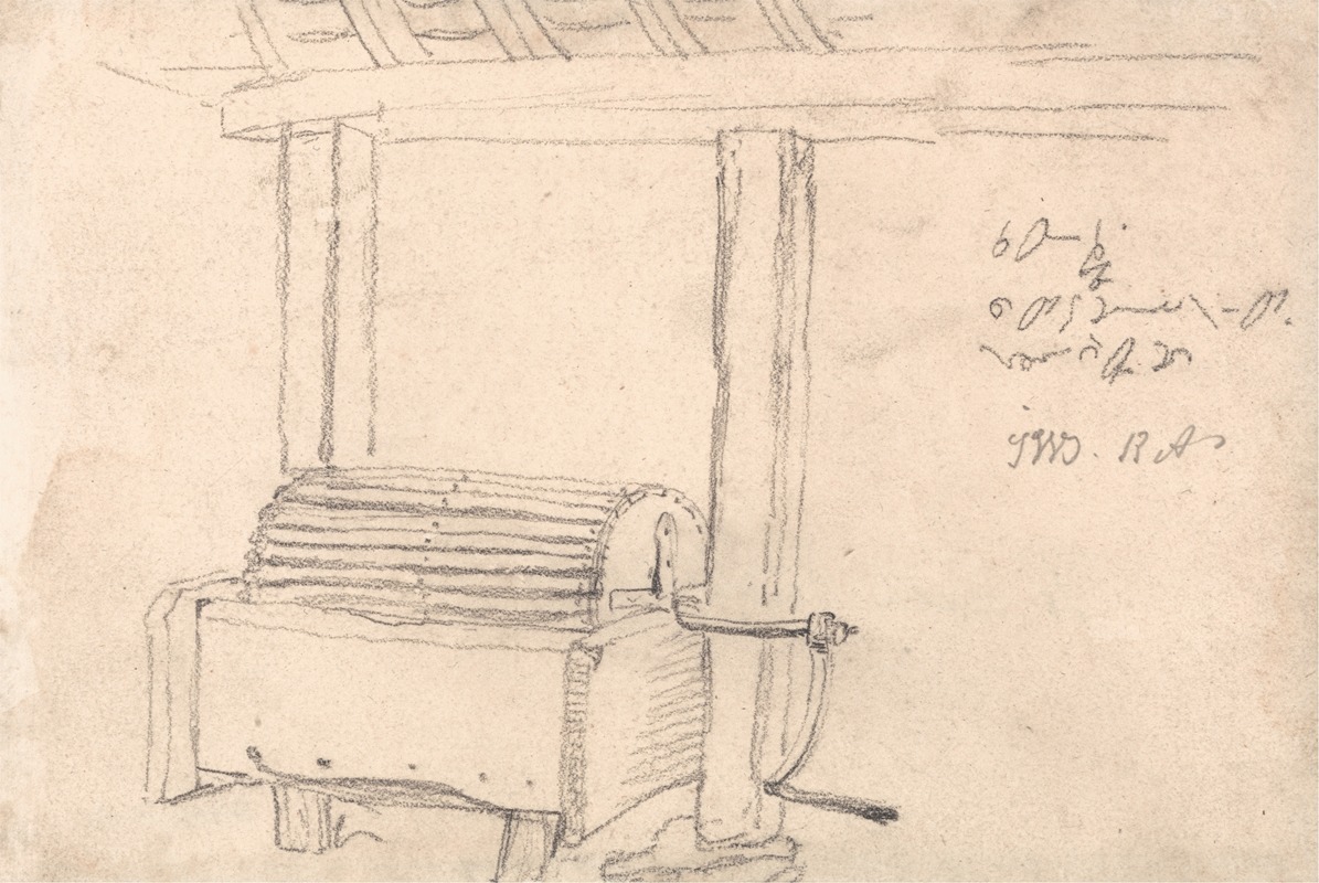 Hand-rolling Machine; to Wash Potatoes by Джеймс Уорд — digital art print download