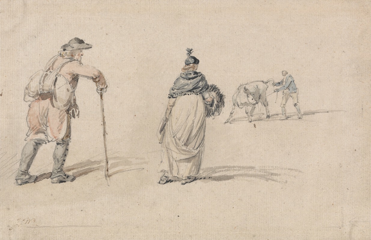Studies of Figures by Джеймс Уорд — digital art print download