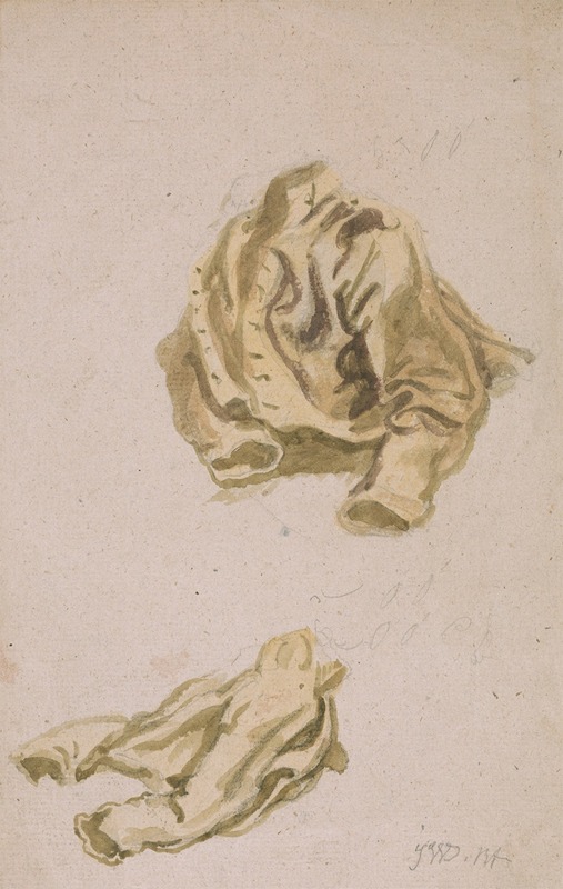 Study of a Coat and Breeches by Джеймс Уорд — digital art print download
