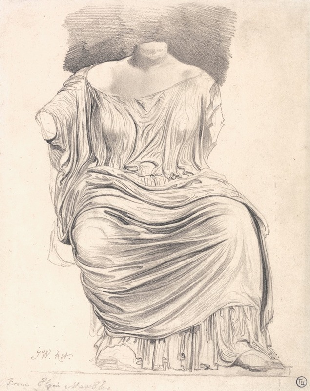 Study of Sculpture; from the Elgin Marbles — James Ward