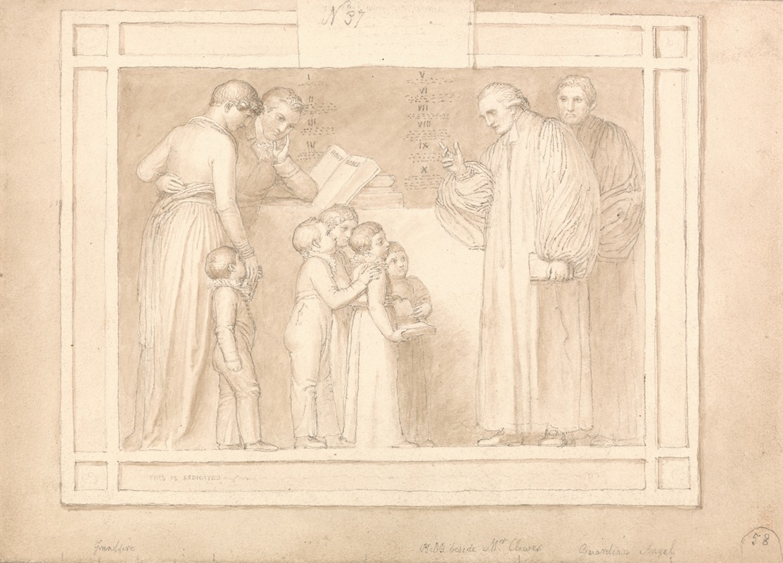 Study for a Monument to the Reverend John Clowes — John Flaxman