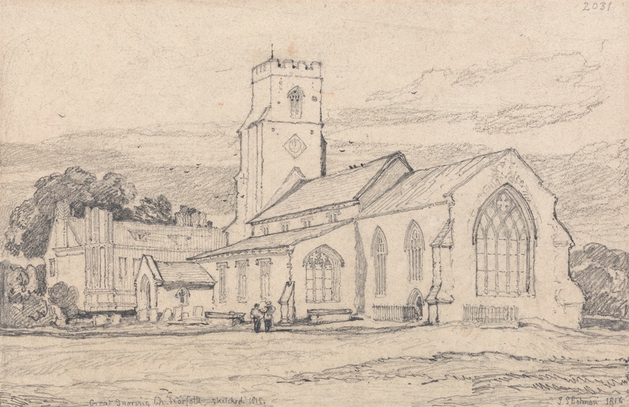 Great Snoring Church, Norfolk — Джон Селл Котман