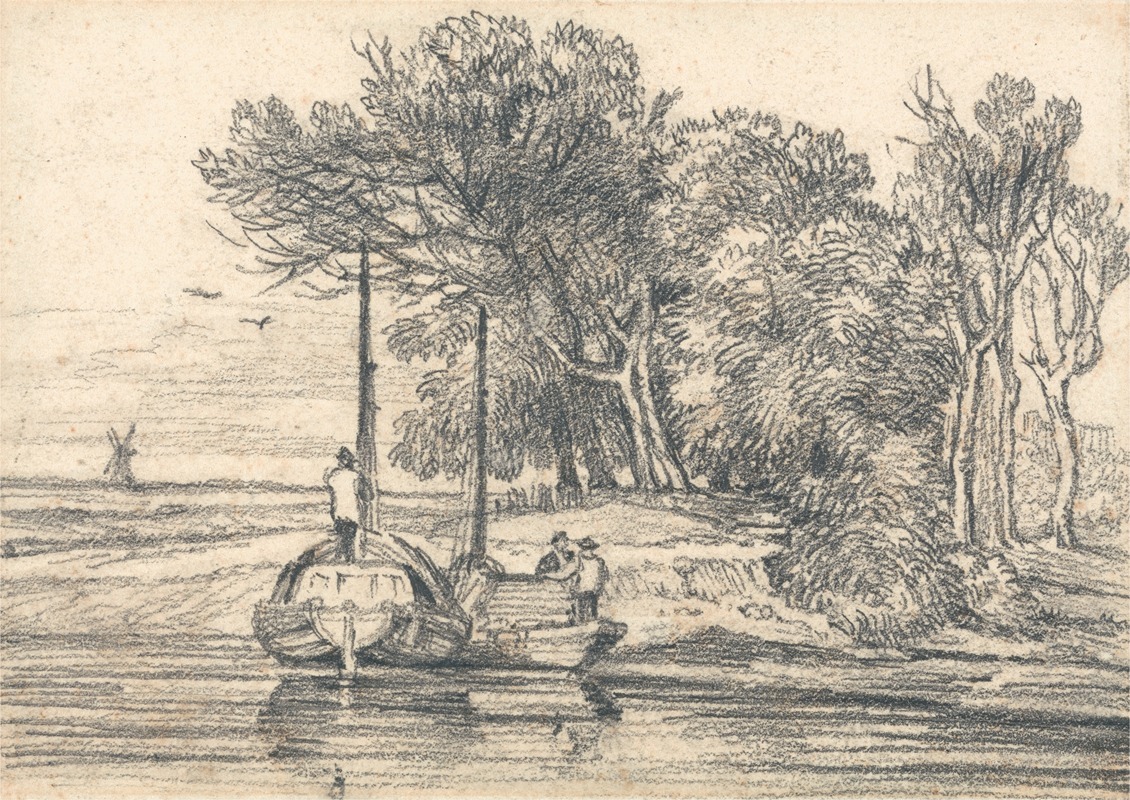 The Norfolk Broads by Джон Селл Котман — digital art print download