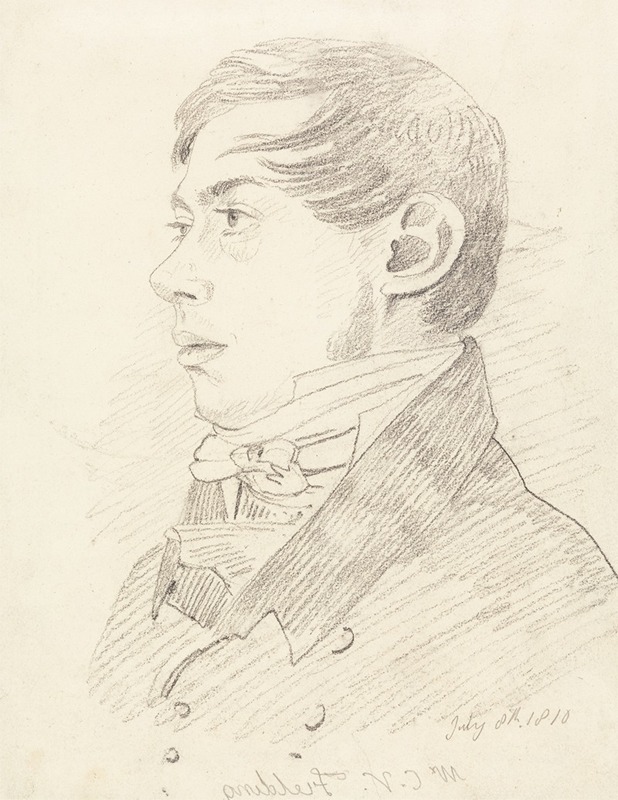 Anthony Vandyke Copley Fielding by John Varley, 1810 — digital art print download