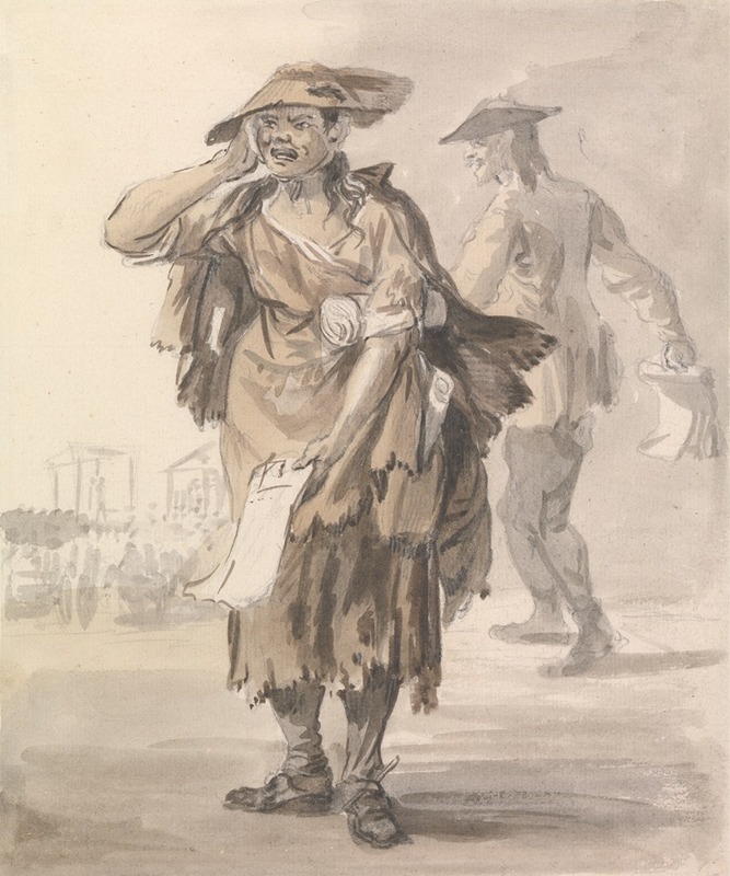 London Cries; Last Dying Speech and Confession — Paul Sandby