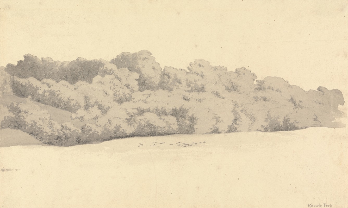In Knole Park by Роберт Хиллс — digital art print download