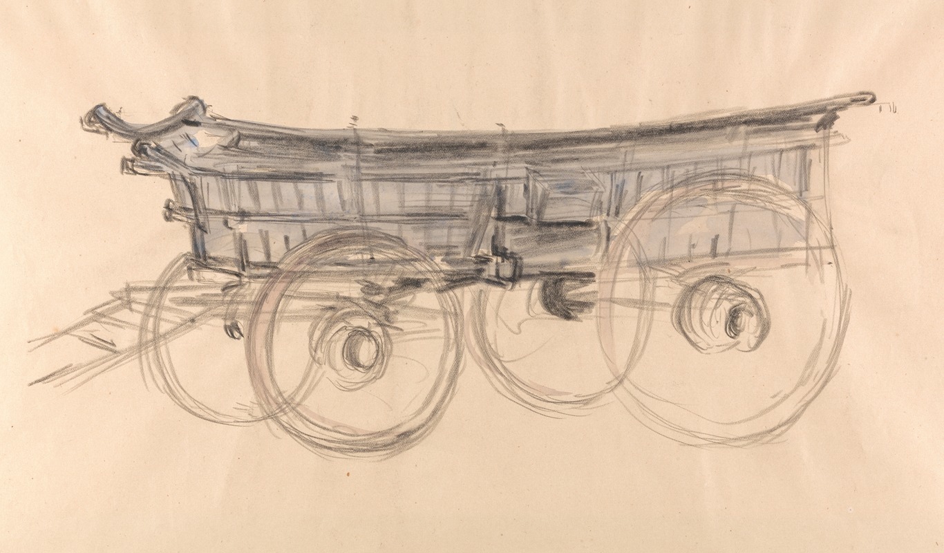 Sussex Farm Wagon — Robert Polhill Bevan