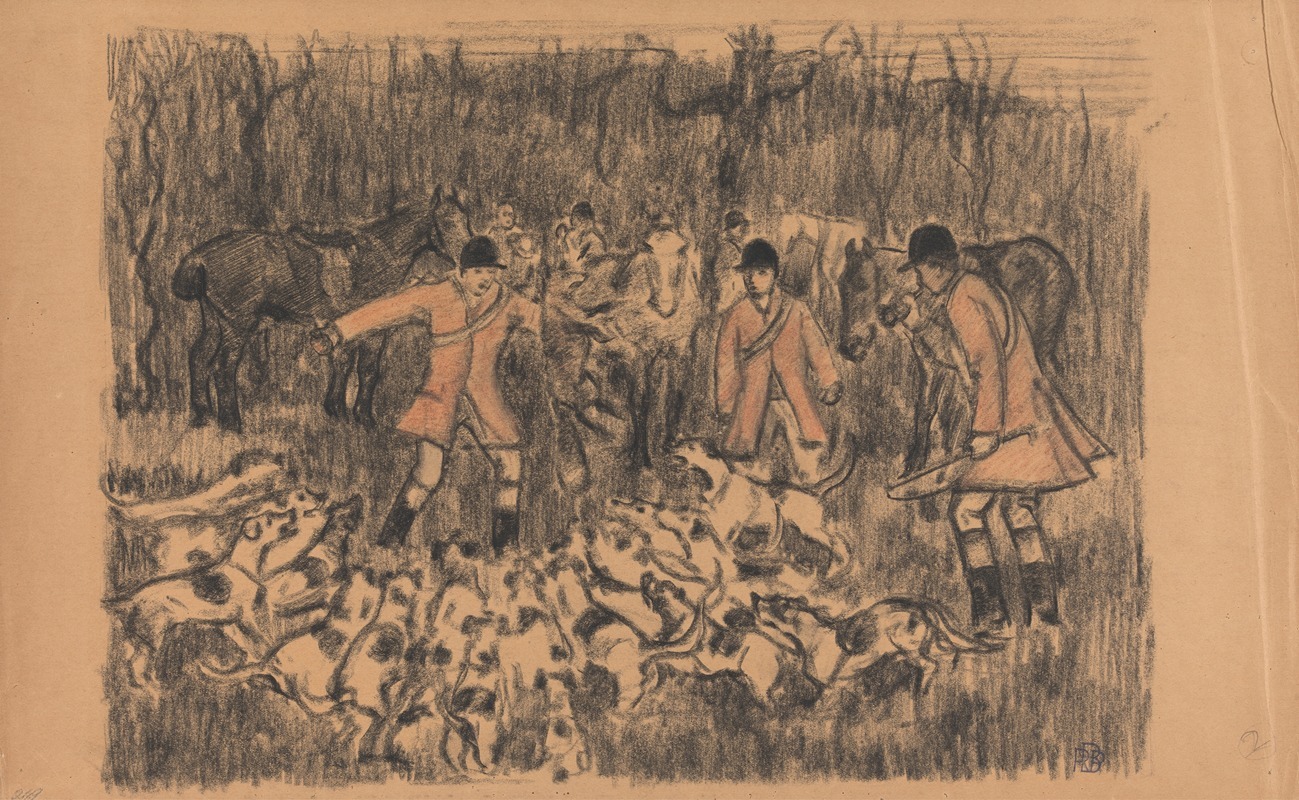 The Kill by Роберт Полхилл Беван — digital art print download
