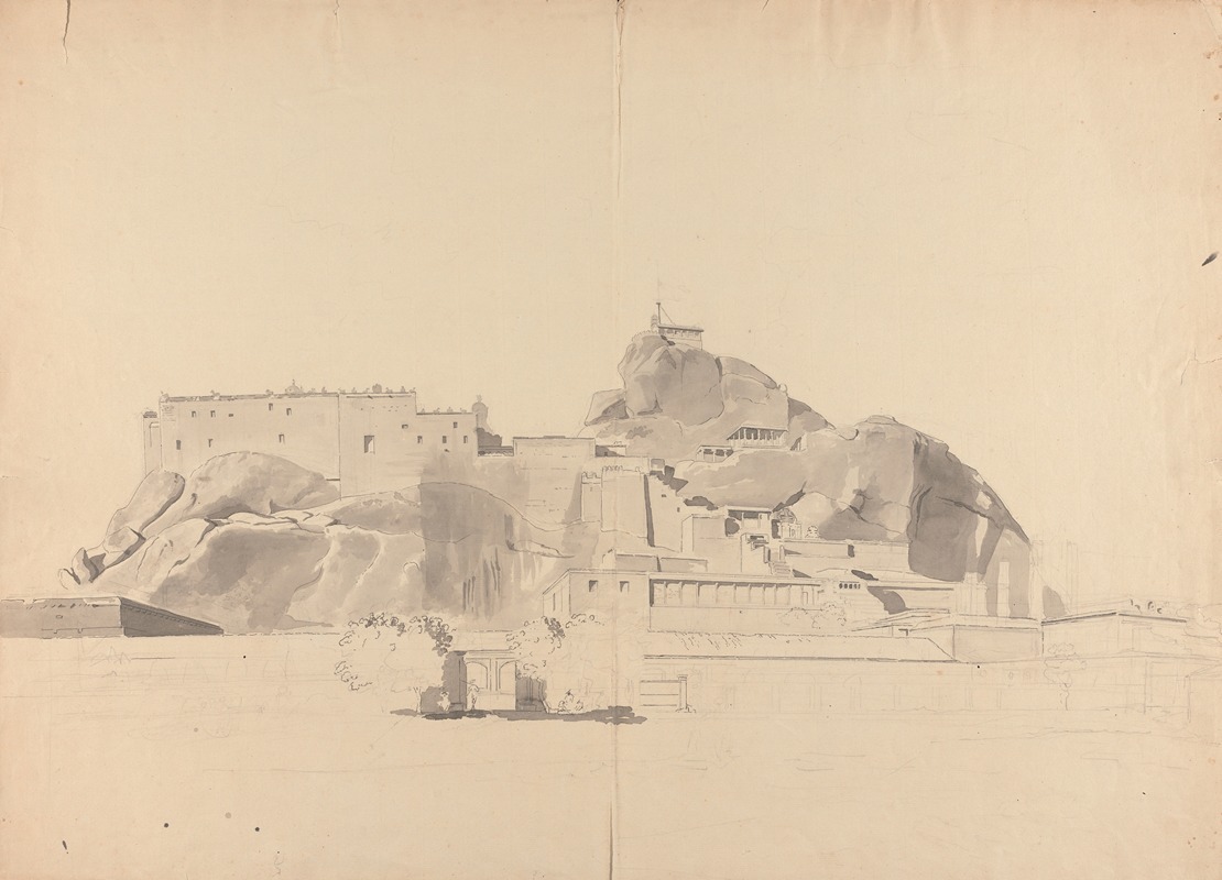 Fort on a Rocky Outcrop — Самуэль Дэвис