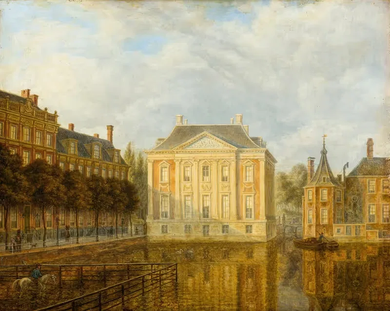 View of the Mauritshuis — Augustus Wijnantz