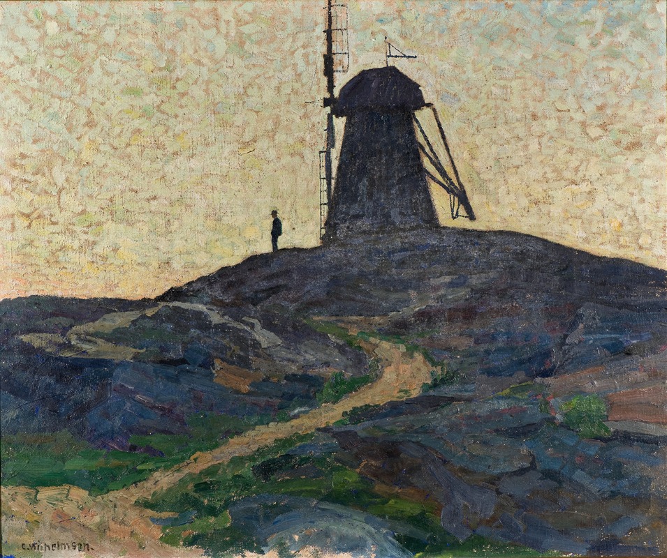 The Windmill by Carl Wilhelmson — digital art print download