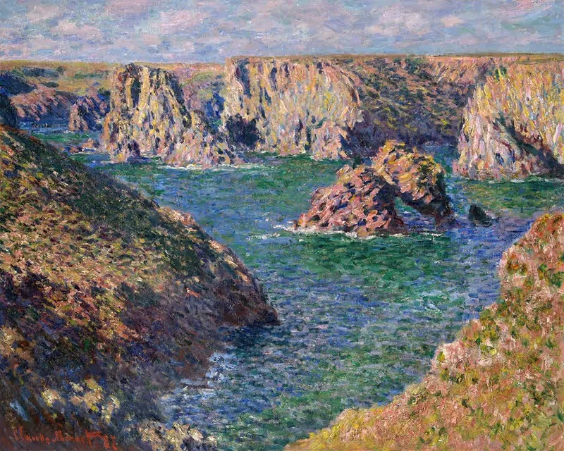Port-Domois, Belle-Isle — Claude Monet