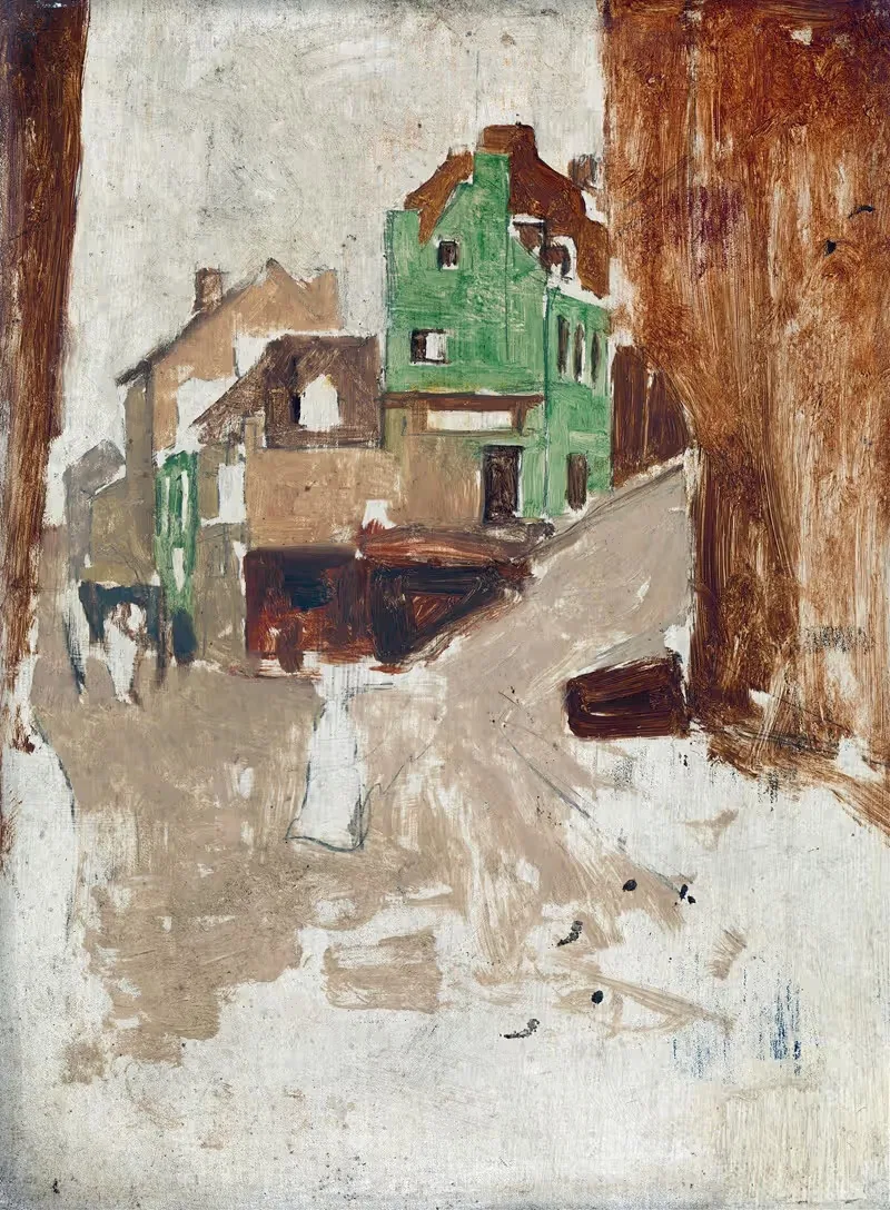 Street in Montmartre, Paris — George Hendrik Breitner