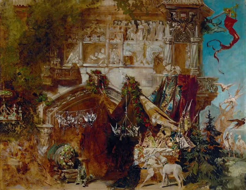 Охотничий замок by Ганс Макарат — digital art print download