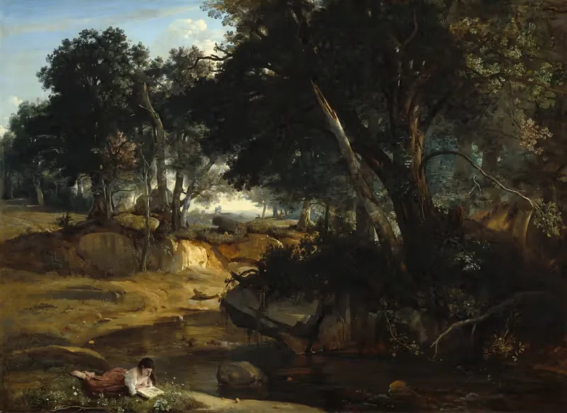 Forest of Fontainebleau — Jean-Baptiste-Camille Corot
