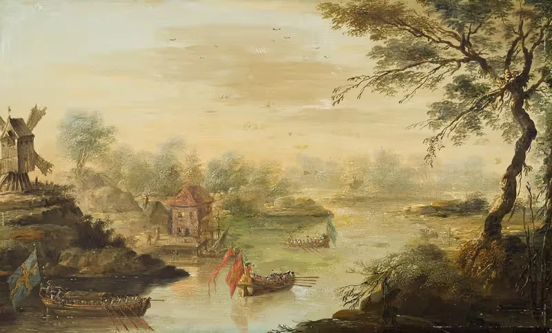 Kvarnen vid Ekolsunds slott — Johan Philip Korn