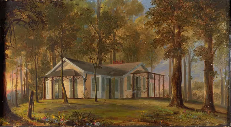 Kalorama Cottage by John Ferguson Weir — digital art print download