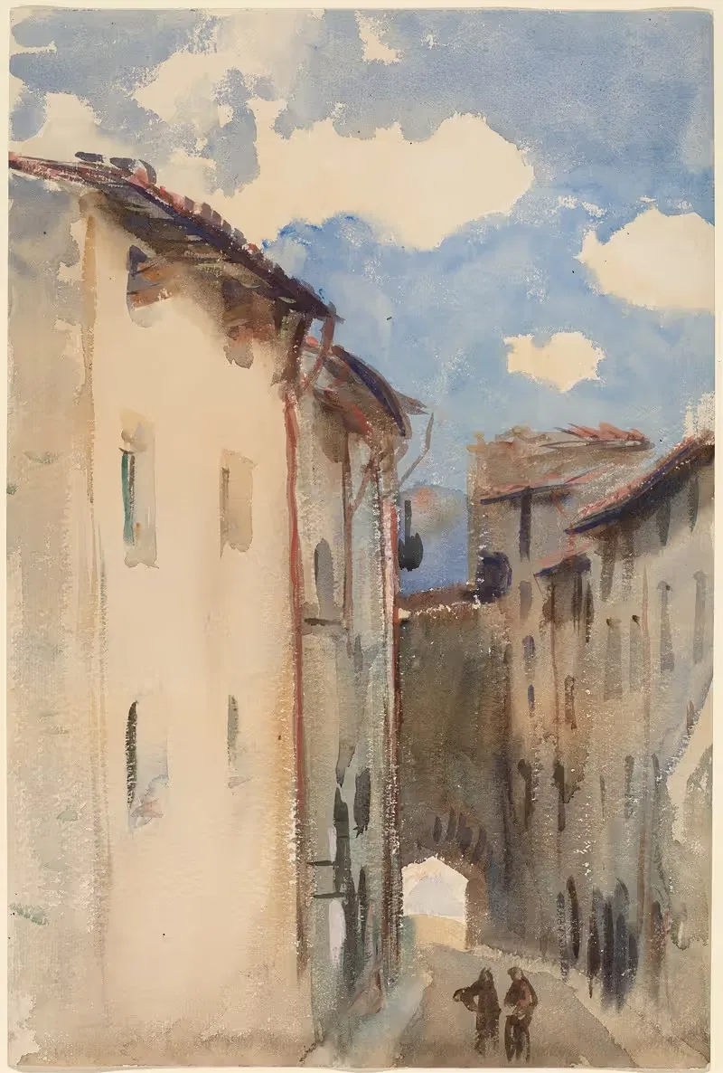 Кампрудон, Испания by Джон Сингер Сарджент, c. 1892 — digital art print download