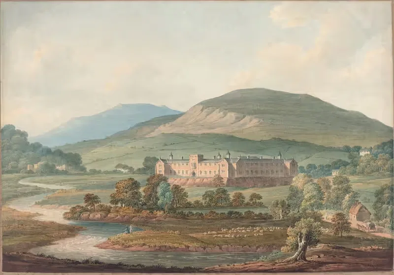 View of an Estate — John William Upham