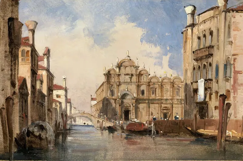 The Scuola di San Marco, Venice — Jules-Romain Joyant