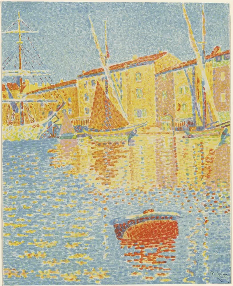 Буй (Ла буэ) by Поль Синьяк, 1894 — digital art print download