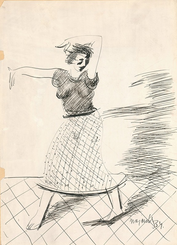 Tanečnica by Cyprián Majerník, 1934 — digital art print download