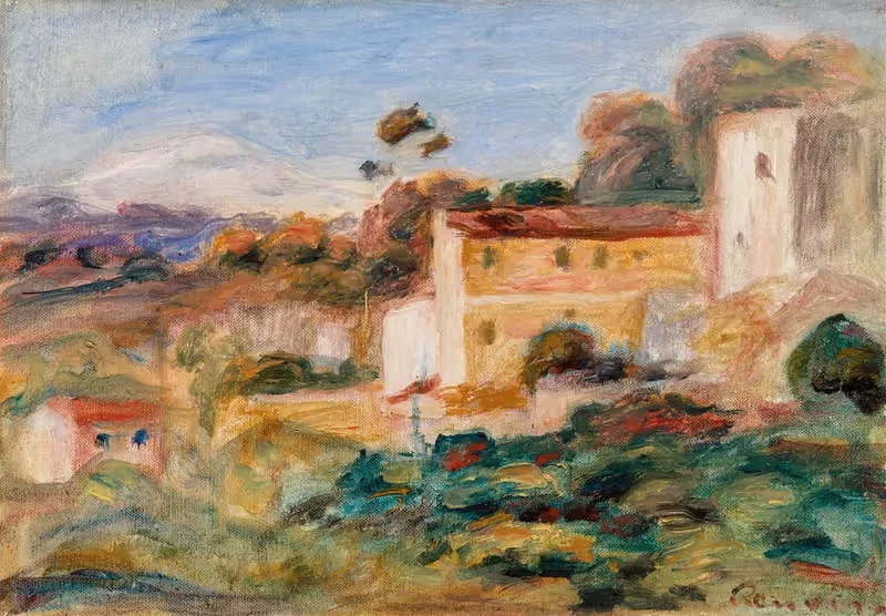 Landscape (Paysage) by Pierre-Auguste Renoir, 1911 — digital art print download