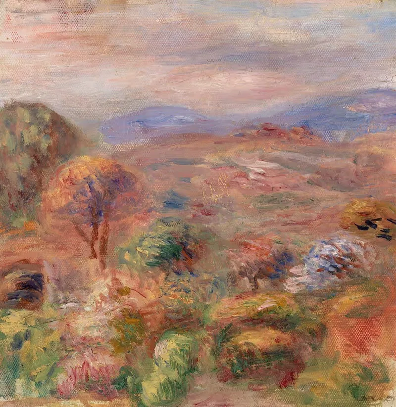Пейзаж by Пьер-Огюст Ренуар, c. 1911 — digital art print download