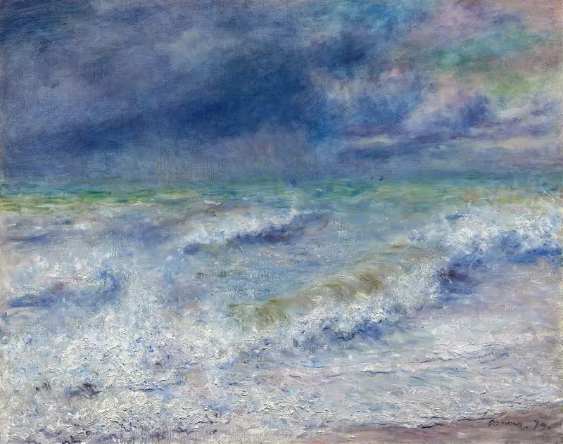 Морской пейзаж by Пьер-Огюст Ренуар, 1879 — digital art print download