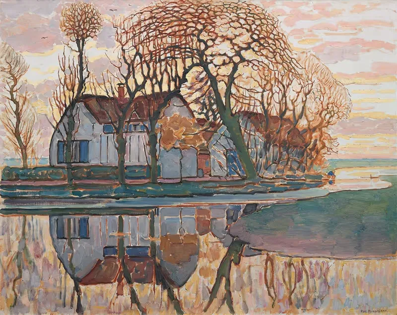 Farm near Duivendrecht — Piet Mondrian