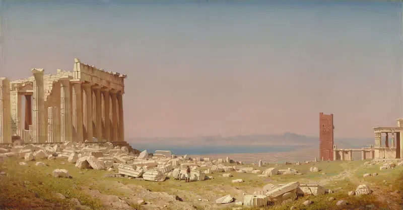 Ruins of the Parthenon — Sanford Robinson Gifford