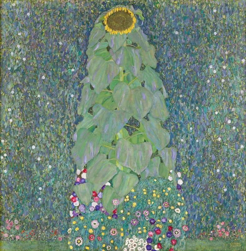 Sunflowers — Gustav Klimt