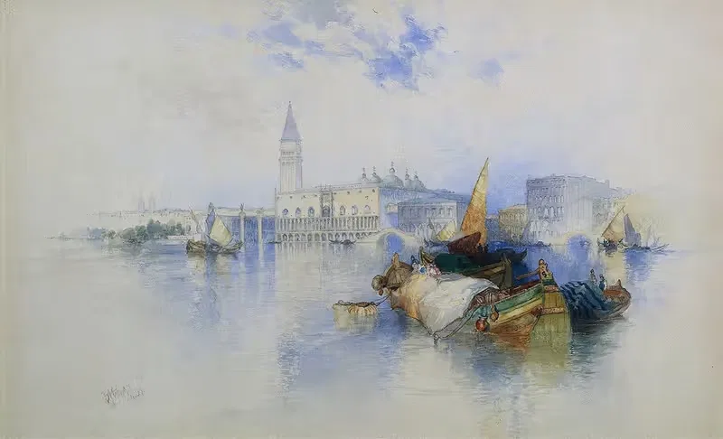 Basin of San Marco — Thomas Moran