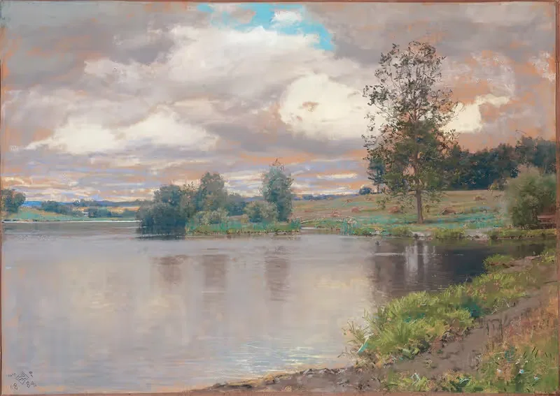 Озеро в Эпплдейле by Уолтер Лаунт Палмер, 1884 — digital art print download