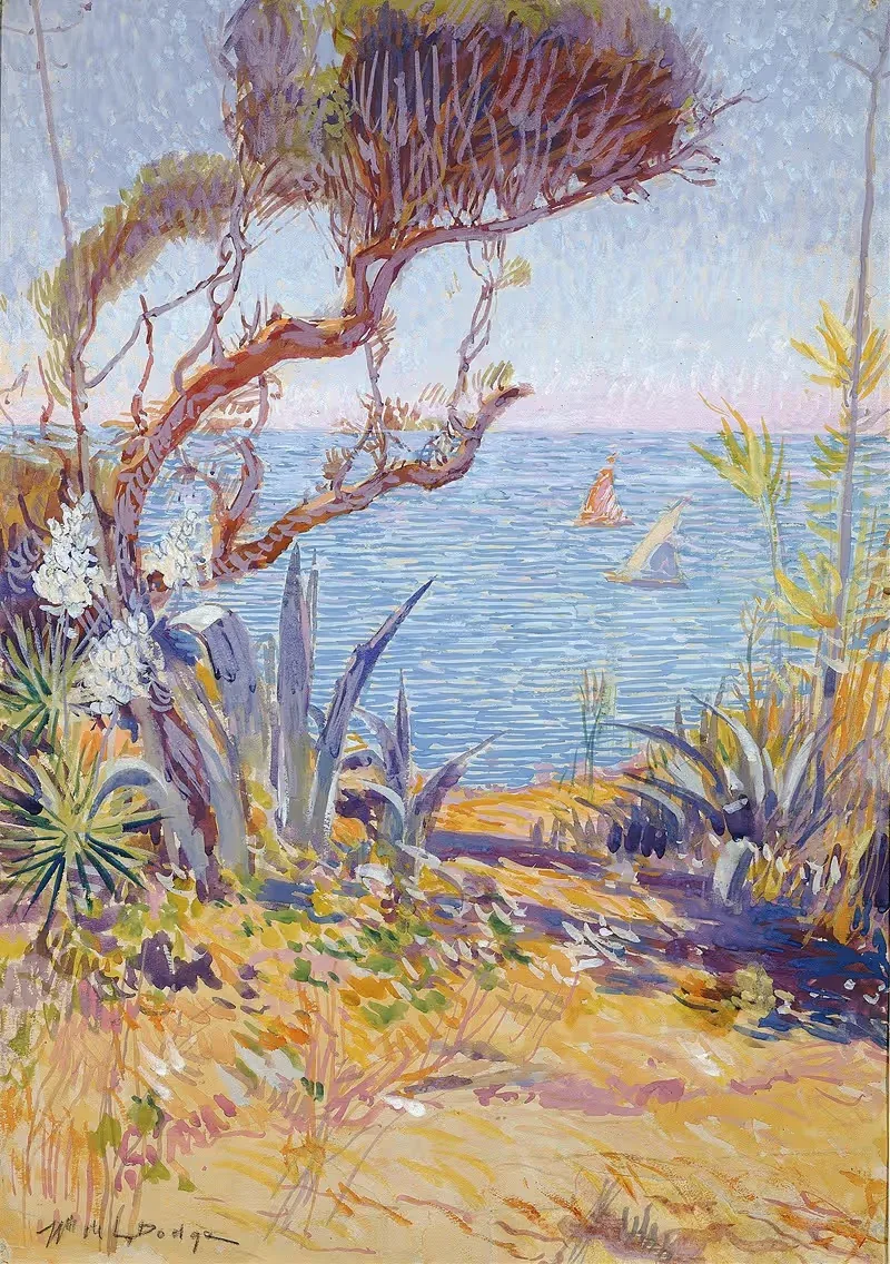 Италия – Средиземное море by Уильям де Лефтвич Додж, 1932 — digital art print download