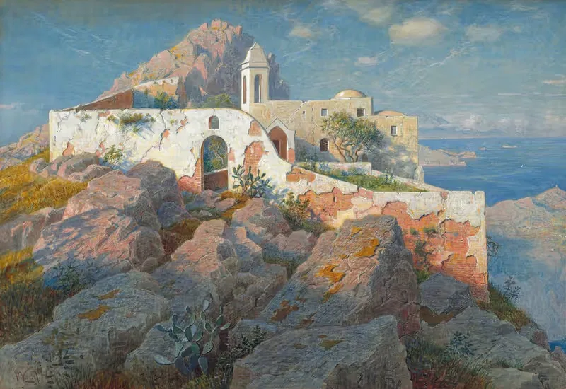 Santa Maria a Cetrella, Anacapri — William Stanley Haseltine