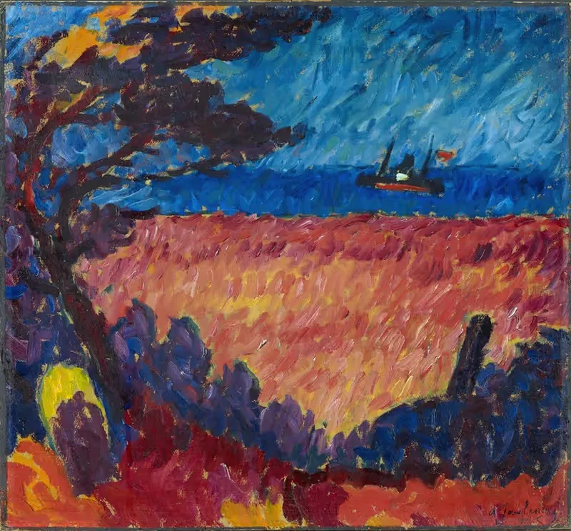 На Балтийском море by Алексей фон Явленский, 1911 — digital art print download