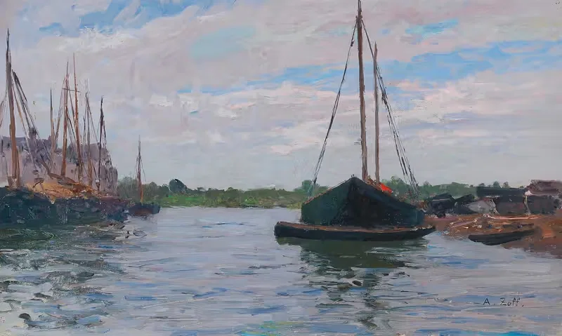 Chioggia by Alfred Zoff — digital art print download