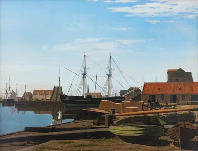 Площадь Ларсена by Карл Даль, 1840 — digital art print download