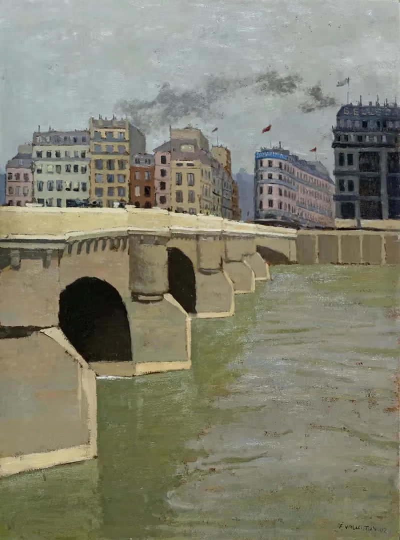 Мост Пон-Нёф, 1902 by Феликс Валлотон — digital art print download