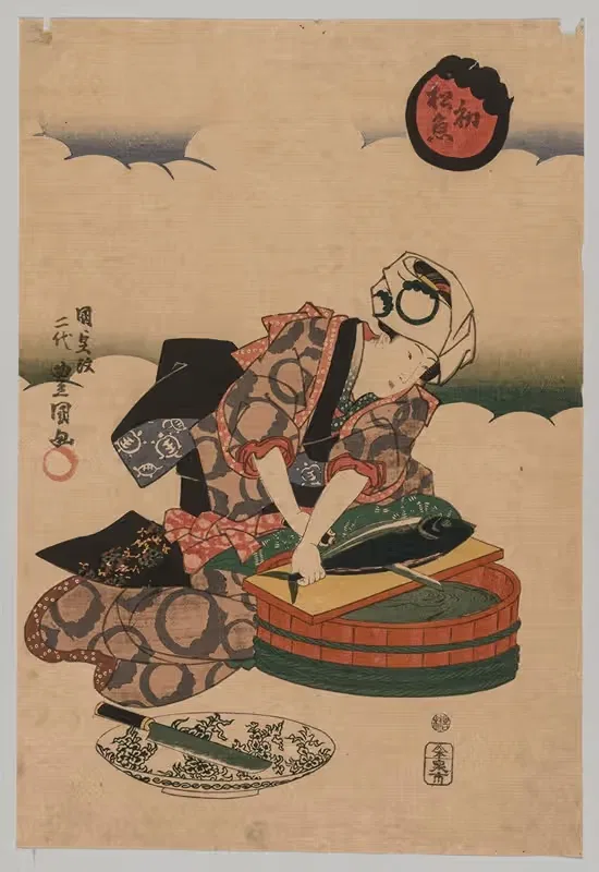 Подготовка Бониты by Утагава Кунисада, 1823-1880 — digital art print download