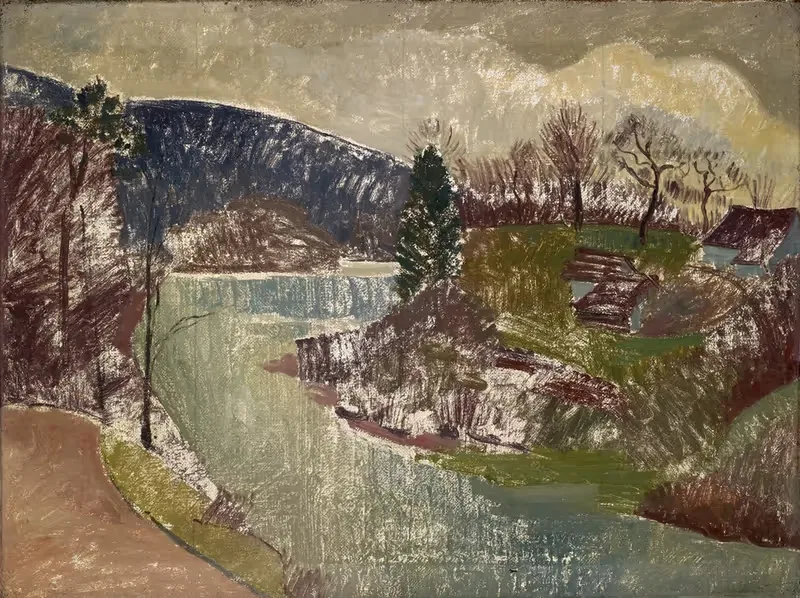 Landscape Of The Birs Ii — Franz Marent