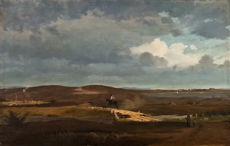 Моши рядом с Ольборгом by Георг Эмиль Либерт, 1839 — digital art print download
